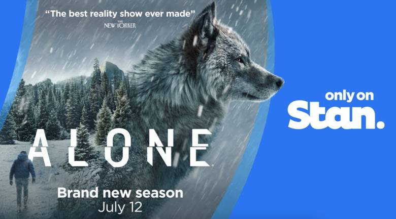 Alone Season 11 on Stan Title Card