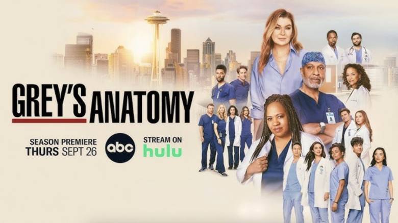 Grey's Anatomy Season 21 Premiere Date Key Art