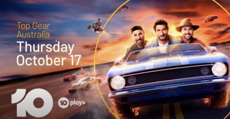 Top Gear Australia on Channel 10 Key Art