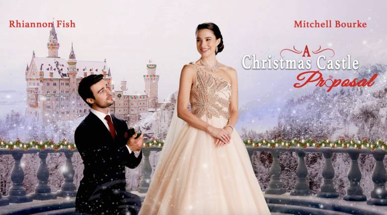 A Christmas Castle Proposal Key Art