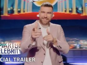 Prime Video Trailer for Game Show Are You Smarter Than A Celebrity? Hosted by Travis Kelce