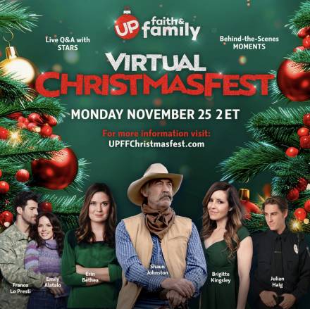 UP Faith & Family Virtual Christmas Fest Key Art